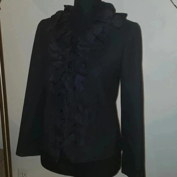 J.crew wool/silk jacket size 0 NWOT - Picture 3 of 6
